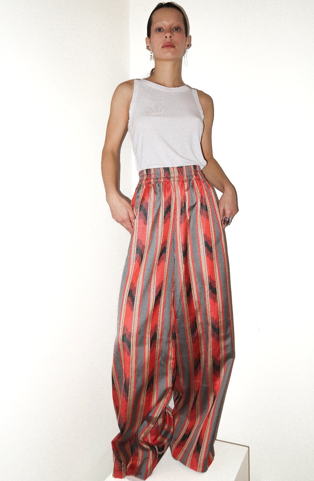 Silk Palazzo Pants