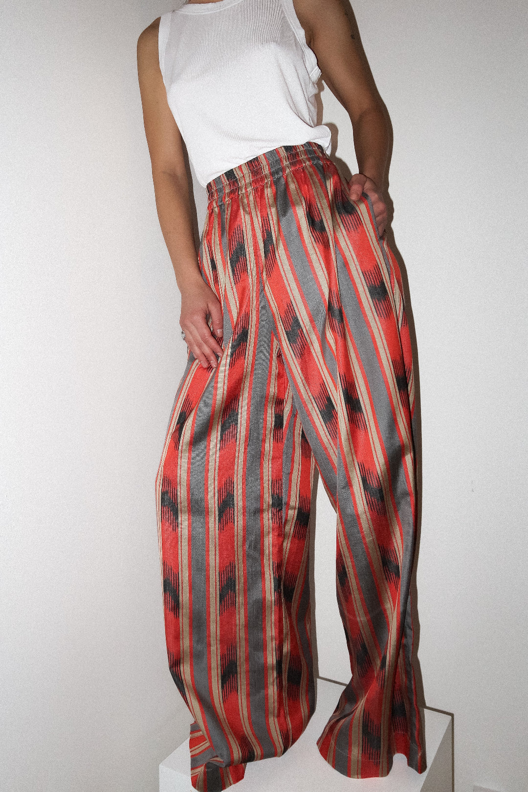 Silk Palazzo Pants