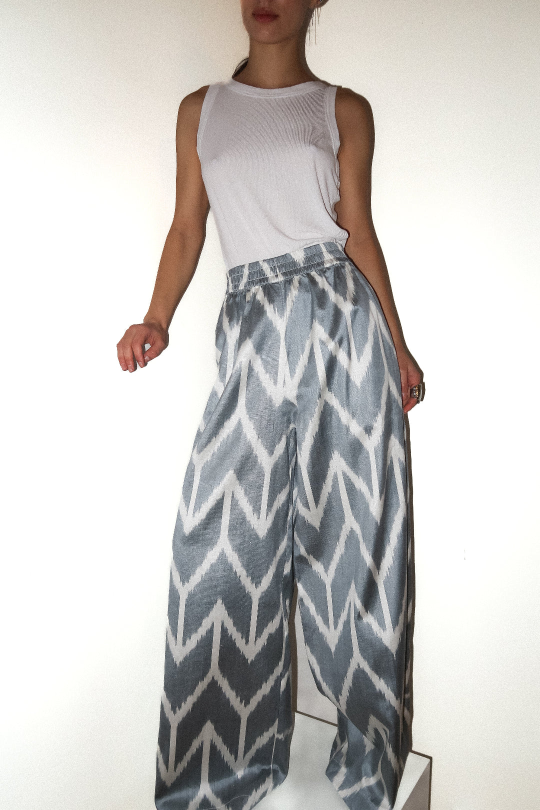 Silk Palazzo Pants