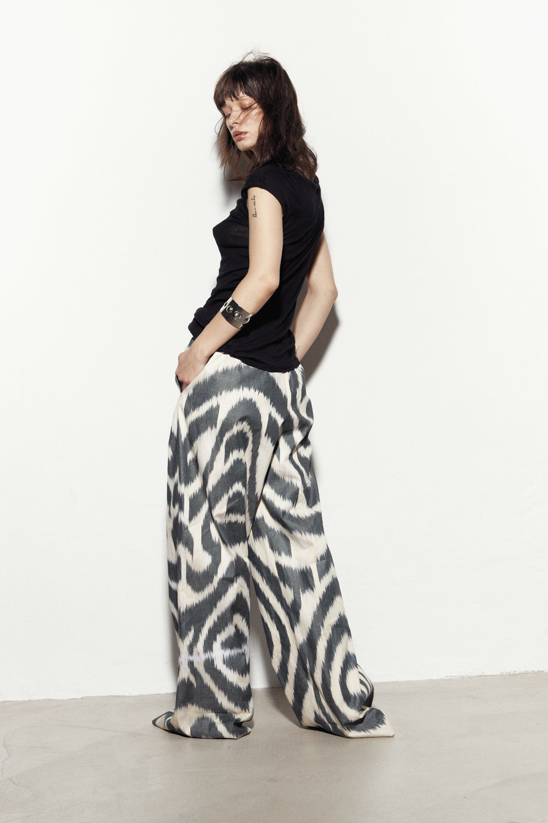Cotton Palazzo Pants