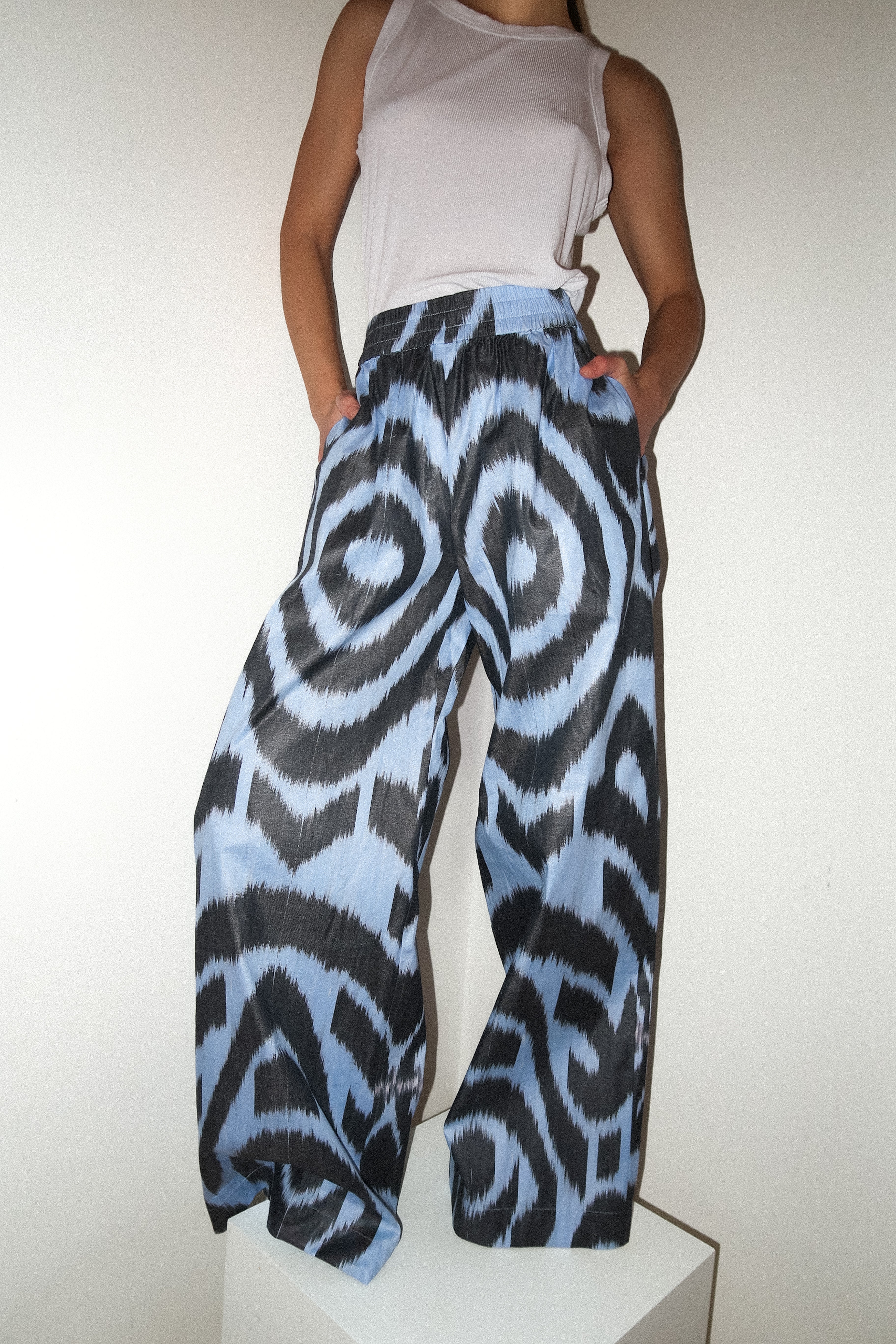 Cotton Palazzo Pants
