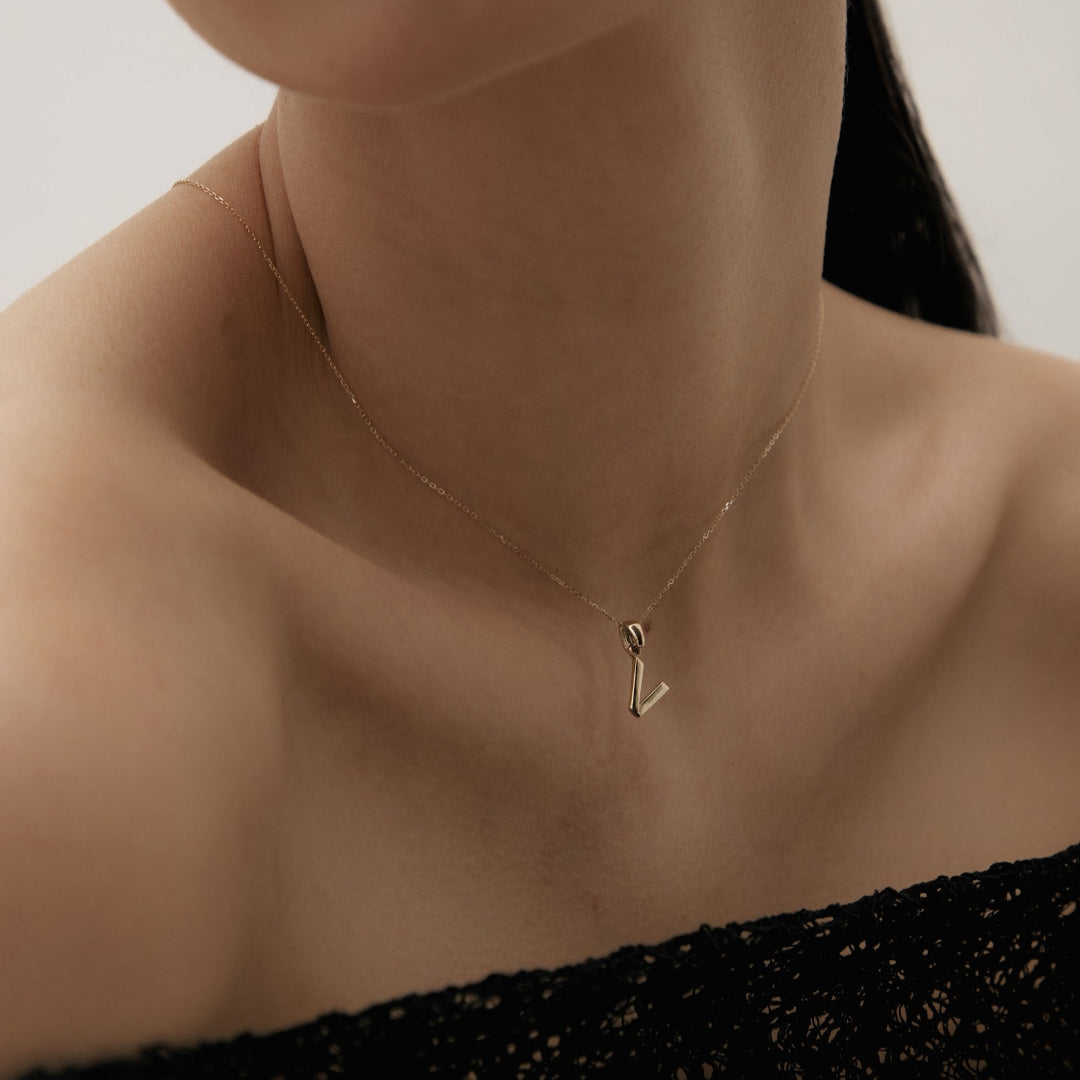 Pendant in yellow gold