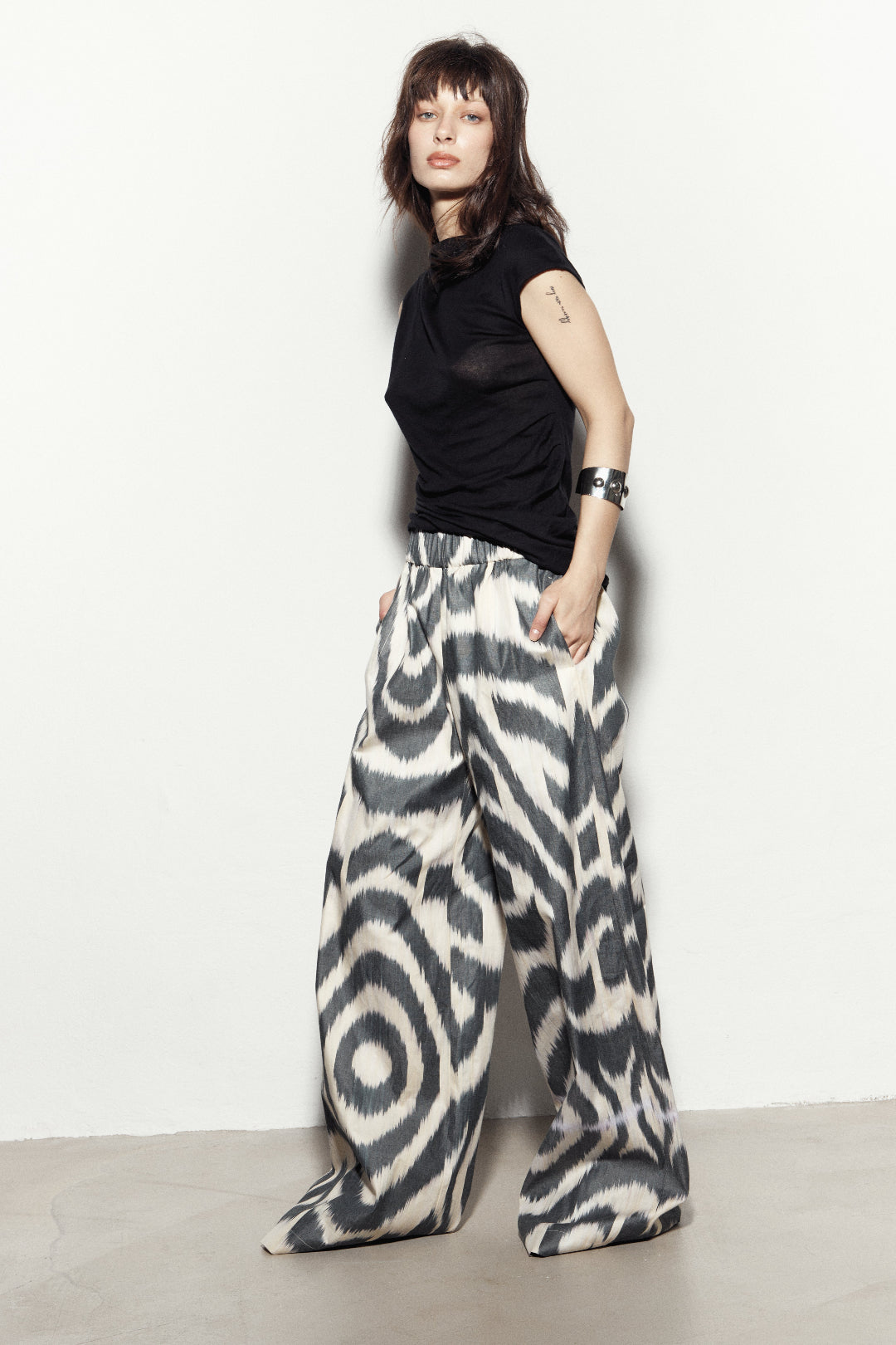 Cotton Palazzo Pants