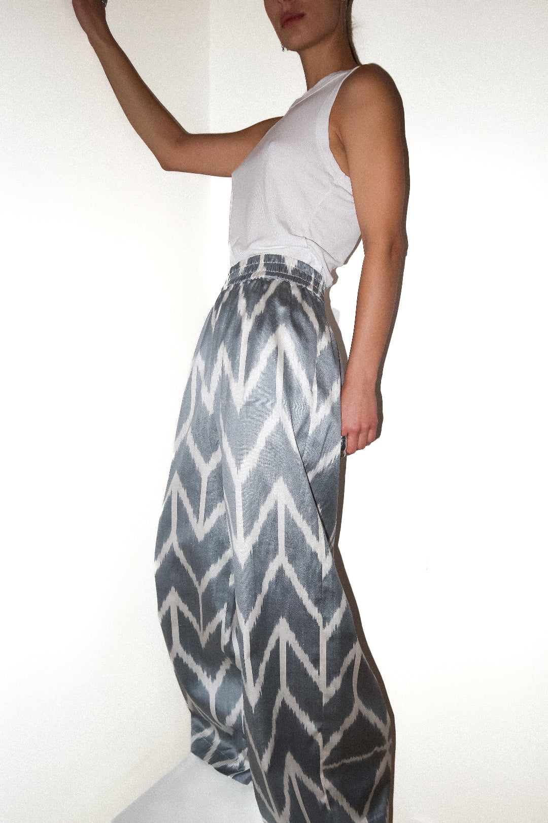 Silk Palazzo Pants