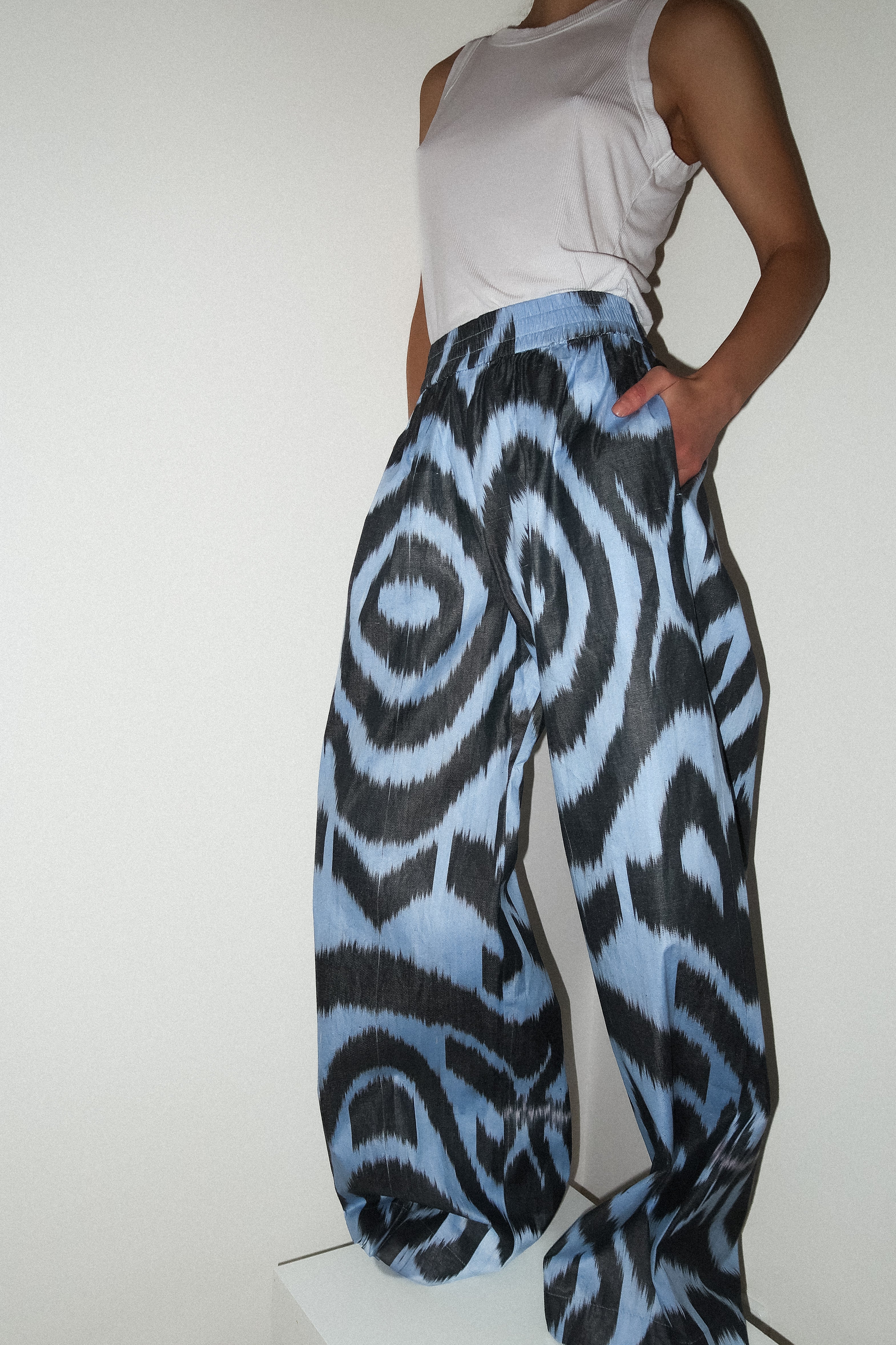 Cotton Palazzo Pants