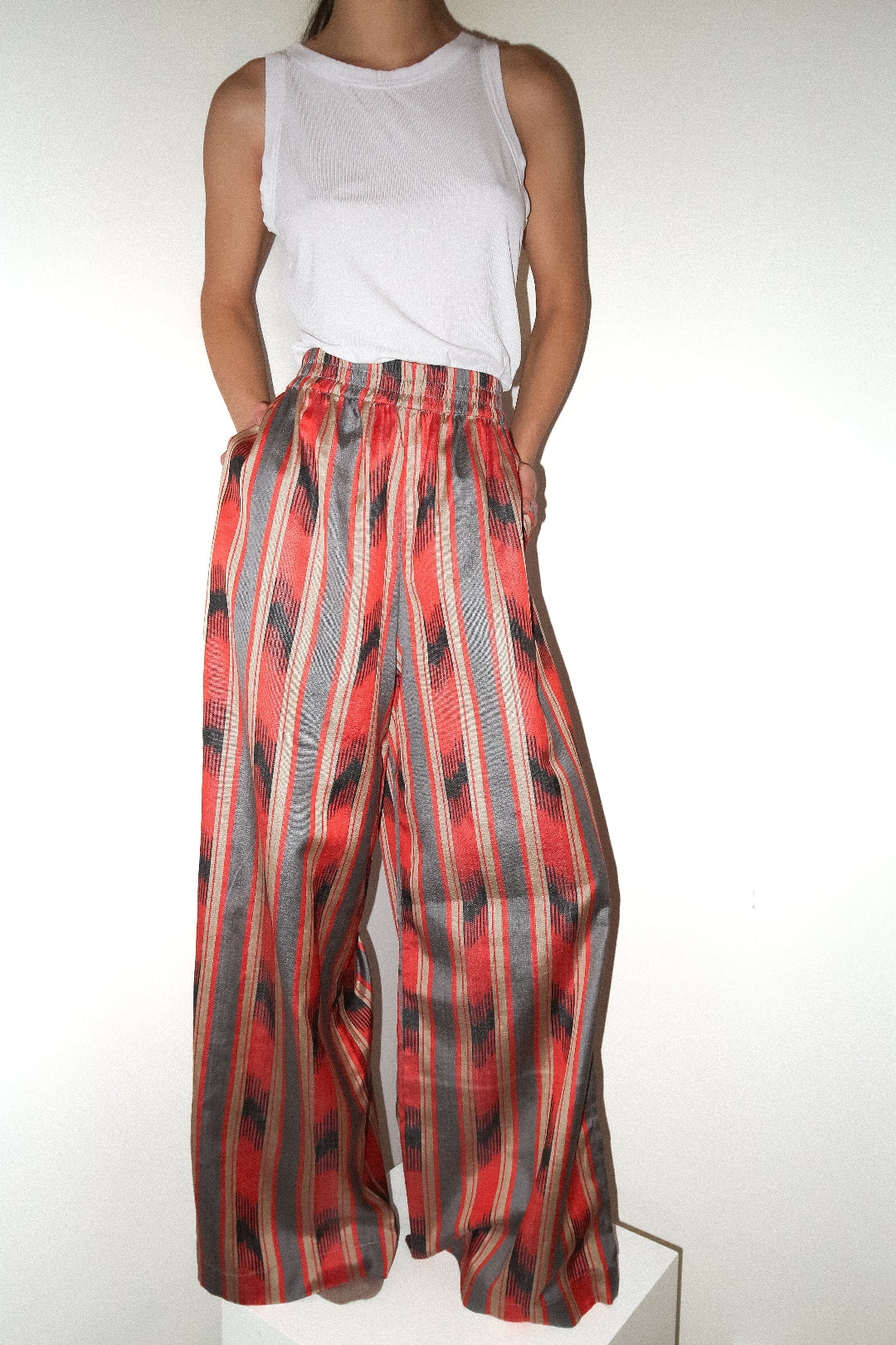 Silk Palazzo Pants