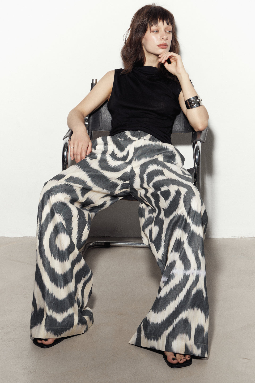 Cotton Palazzo Pants